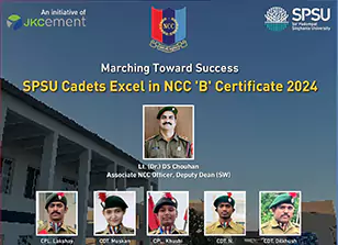 SPSU achieved 100% NCC ‘B’ Certificates
